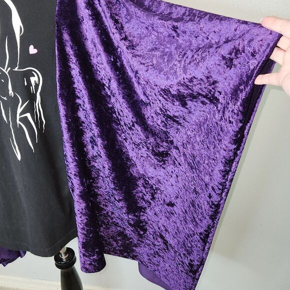 Boneyard Threadz Ghost Face "Do You Like Scary Movies, Too?" Upcycled Top O/S - Picture 4 of 10